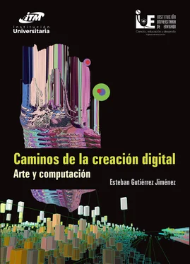 Esteban Gutiérrez Jiménez Caminos de la creación digital обложка книги