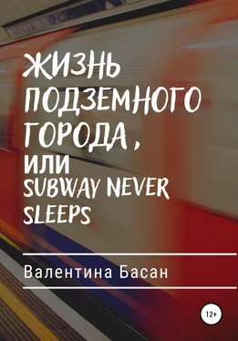 Валентина Басан Жизнь подземного города, или Subway never sleeps обложка книги