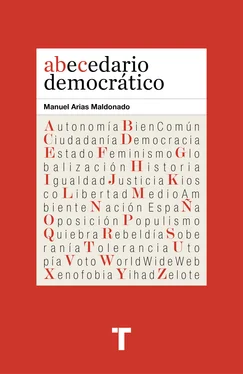 Manuel Arias Maldonado Abecedario democrático обложка книги