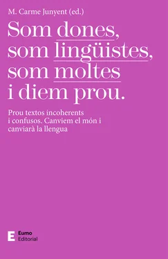 Carme Junyent Som dones, som lingüistes, som moltes i diem prou обложка книги