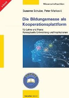 Susanne Schulze Die Bildungsmesse als Kooperationsplattform für Lehre und Praxis обложка книги