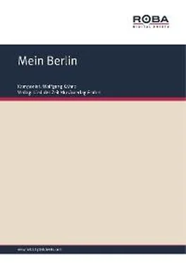 Wolfgang Kähne Mein Berlin обложка книги