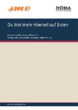 Franz Grothe Du Bist Mein Himmel Auf Erden обложка книги
