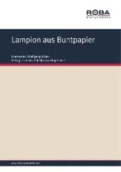 Wolfgang Kähne - Lampion aus Buntpapier
