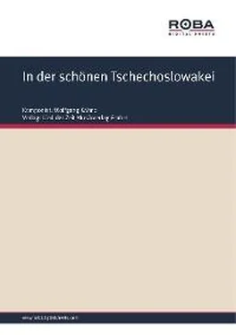 Wolfgang Kähne In der schönen Tschechoslowakei обложка книги