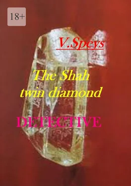 V. Speys The Shah twin diamond. Detective обложка книги