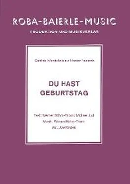 Werner Böhm-Thorn Du hast Geburtstag обложка книги