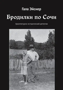 Гала Эйснер Бродилки по Сочи. Архитектурно-исторический детектив обложка книги