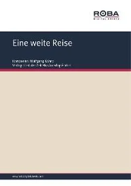 Wolfgang Kähne Eine weite Reise обложка книги