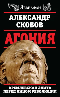 Александр Скобов Агония. Кремлевская элита перед лицом революции обложка книги