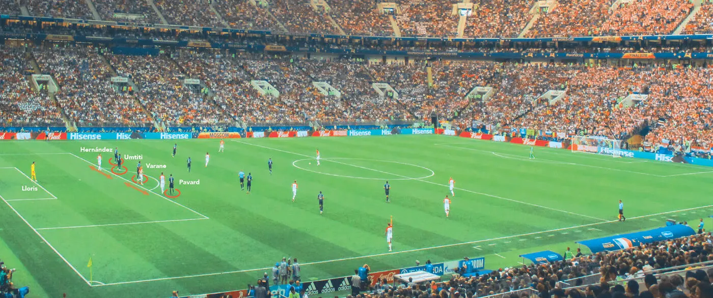 MundialRusia 2018 PartidoFrancia vs Croacia En la final del mundial - фото 35