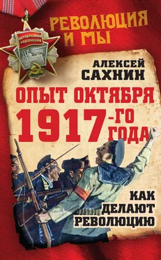 Алексей Сахнин Опыт Октября 1917 года. Как делают революцию обложка книги