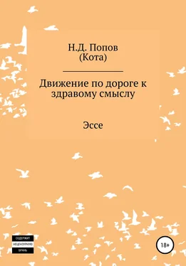 Николай Попов Движение по дороге к здравому смыслу обложка книги