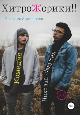 Николай Лакутин Пьеса на 3 человека «ХитроЖорики!!». Комедия обложка книги