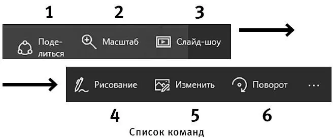 Если вы откроете фото через меню Пуск затем выберете альбом и фото то на - фото 174