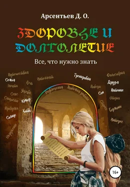 Дмитрий Арсентьев Здоровье и долголетие. Все, что нужно знать обложка книги