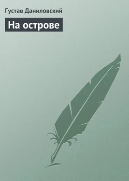 Густав Даниловский На острове обложка книги