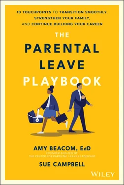 Sue Campbell The Parental Leave Playbook обложка книги