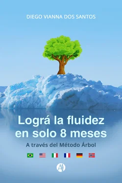 Diego Vianna dos Santos LOGRÁ LA FLUIDEZ EN SOLO 8 MESES обложка книги