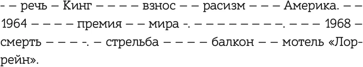 Из 58 слов оригинального текста вы увидели десять имен существительных две - фото 51