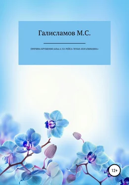 Михаил Галисламов Причина крушения AIRBUS A321 рейса 7К9268 «Когалымавиа» обложка книги