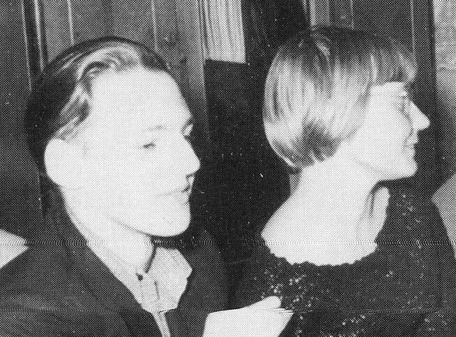 В Пятницкий и Н ДоброхотоваМайкова в общежитии Текстильного института - фото 90