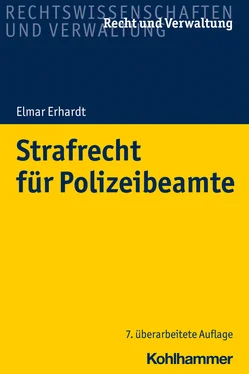 Elmar Erhardt Strafrecht für Polizeibeamte обложка книги