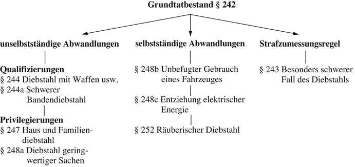 IIIDie verschiedenen Begehungsformen Die einzelnen Begehungsformen der - фото 3