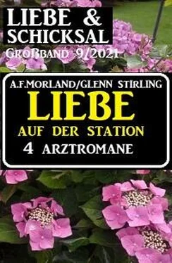 A. F. Morland Liebe auf der Station - 4 Romane: Liebe und Schicksal Großband 9/2021 обложка книги