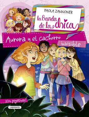 Paola Zannoner Aurora y el cachorro invisible обложка книги