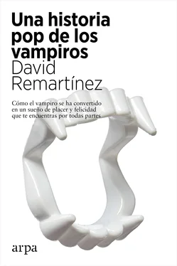 David Remartínez Una historia pop de los vampiros обложка книги