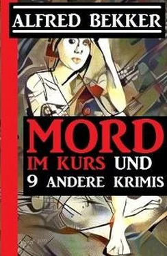 Alfred Bekker Mord im Kurs und 9 andere Krimis обложка книги