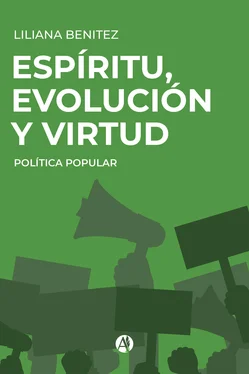 Liliana Benitez Espíritu, evolución y virtud обложка книги
