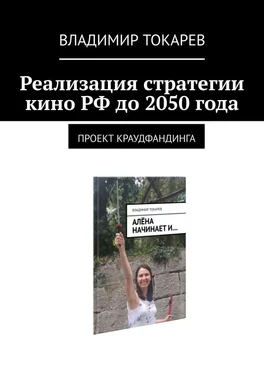 Владимир Токарев Реализация стратегии кино РФ до 2050 года. Проект краудфандинга обложка книги