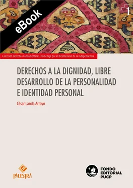 César Landa Derechos a la dignidad, libre desarrollo de la personalidad e identidad personal обложка книги