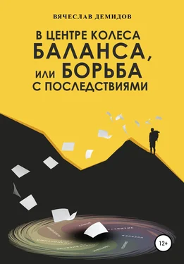 Вячеслав Демидов В центре колеса баланса, или Борьба с последствиями обложка книги