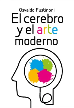 Osvaldo Fustinoni El cerebro y el arte moderno обложка книги