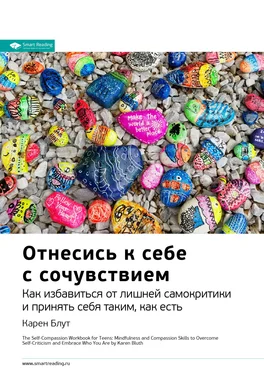 Smart Reading Ключевые идеи книги: Отнесись к себе с сочувствием. Как избавиться от лишней самокритики и принять себя таким как есть. Карен Блут обложка книги