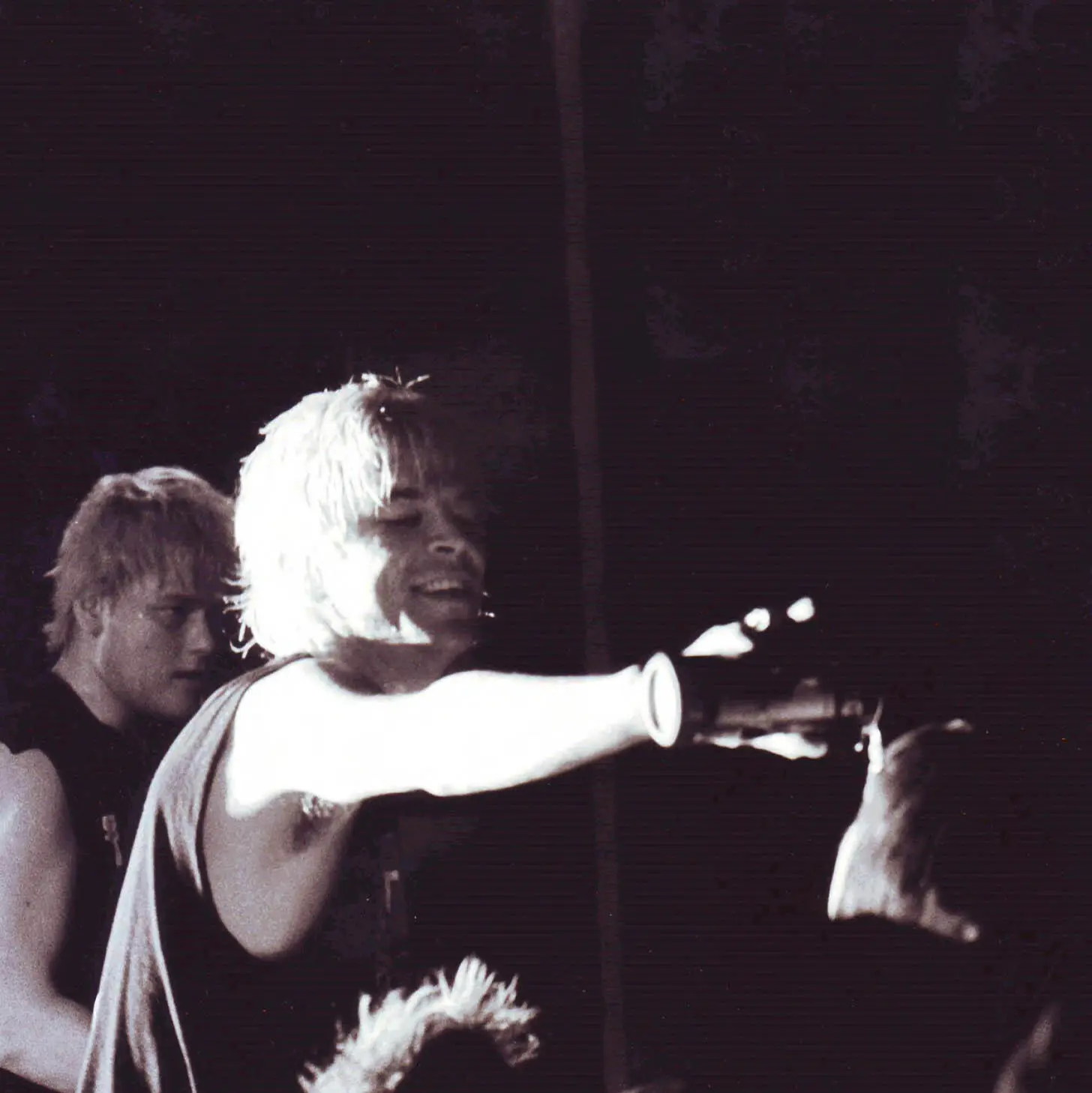 Die Toten Hosen 1990 in der Hallenser Easy Schorre Nach dem Auftritt kamen - фото 43