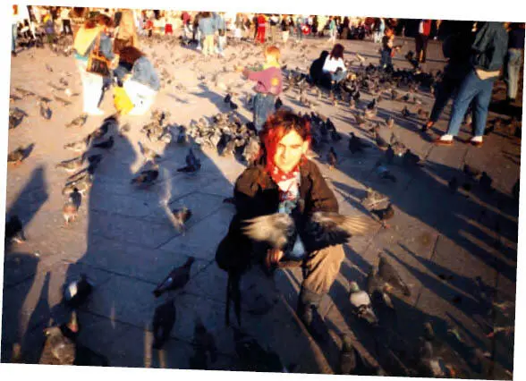 Geralf auf dem Markusplatz in Venedig Am Schauplatz des Films Wenn die - фото 27