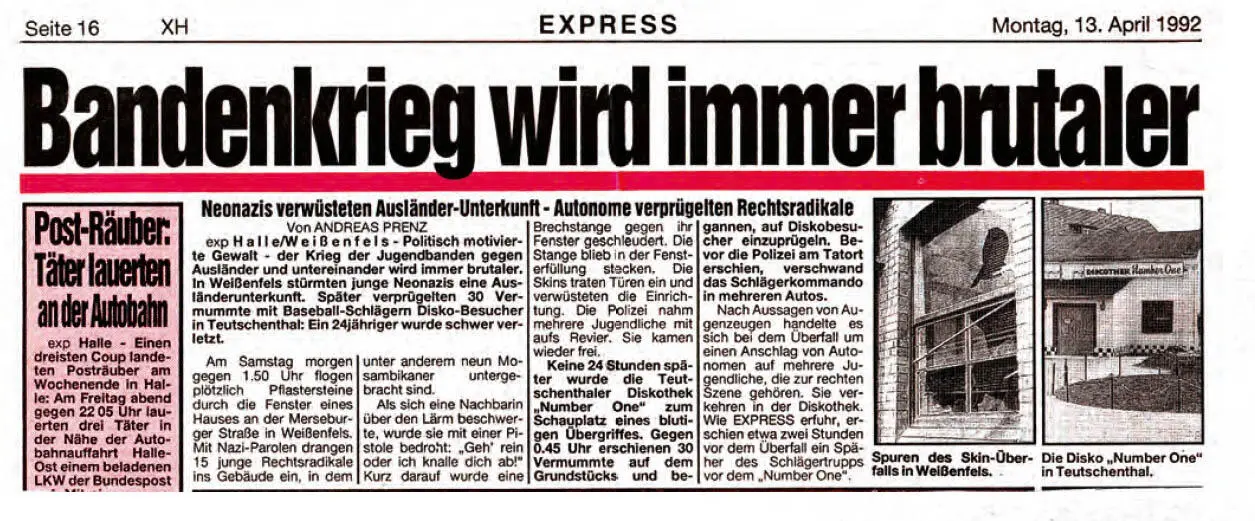 Die Angreifer standen grölend vor dem Haus und versuchten die Tür - фото 49