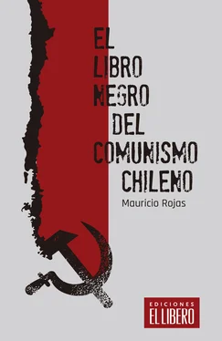 Mauricio Rojas El libro negro del comunismo chileno обложка книги