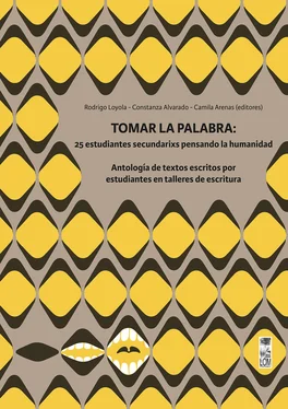 Constanza Alvarado Vargas Tomar la palabra: 25 estudiantes secundarixs pensando la humanidad обложка книги