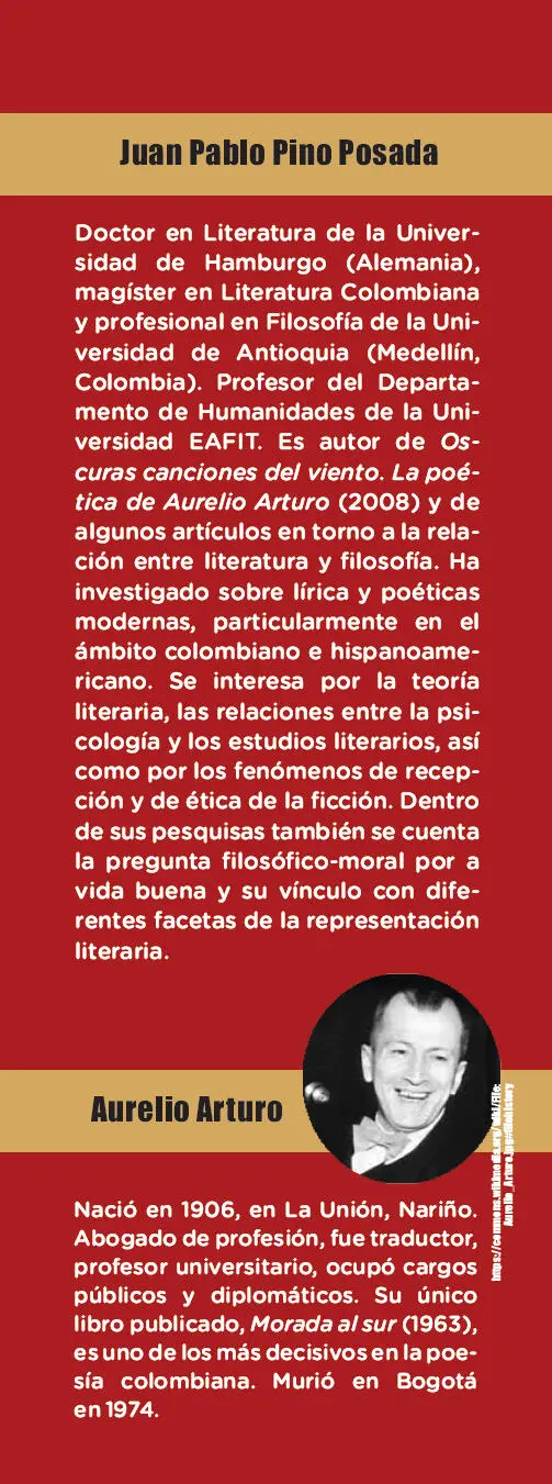 Pino Posada Juan Pablo Aurelio Arturo y la poesía colom - фото 1
