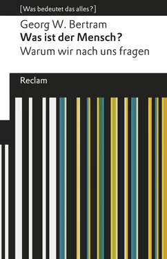 Georg W. Bertram Was ist der Mensch? Warum wir nach uns fragen обложка книги