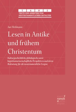Jan Heilmann Lesen in Antike und frühem Christentum обложка книги
