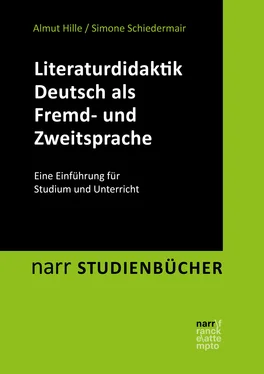Almut Hille Literaturdidaktik Deutsch als Fremd- und Zweitsprache обложка книги