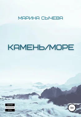 Марина Сычева Камень/море обложка книги