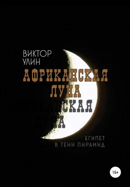 Виктор Улин Африканская луна обложка книги