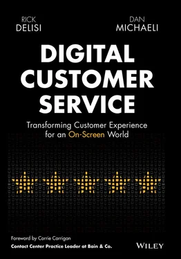 Rick DeLisi Digital Customer Service обложка книги